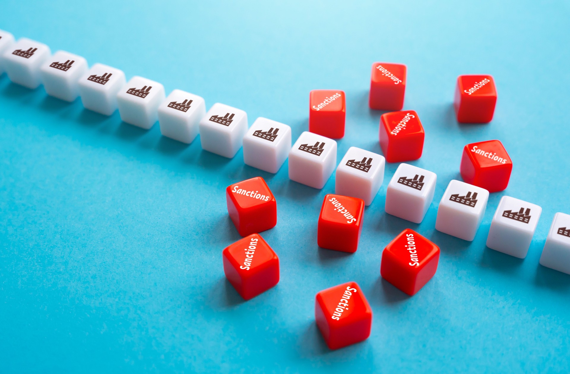 Production chains are facing sanctions pressure.